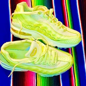 Nike Air Max 95 SE GS citron sneakers